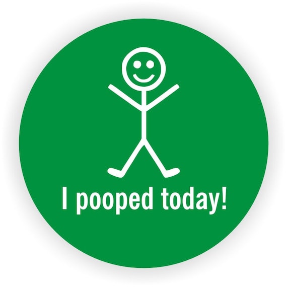 3) I Pooped Today Hard Hat Stickers / Motorcycle Helmet Decals - Foto 7