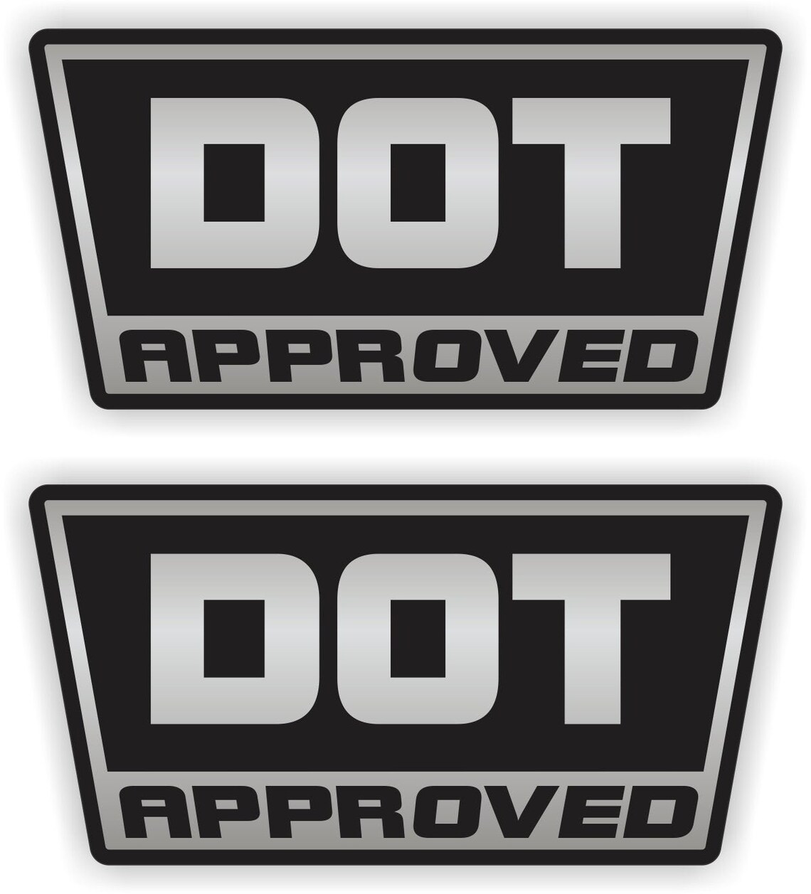Pair DOT Approved Helmet Stickers Motorcycle Welding Helmet Etsy