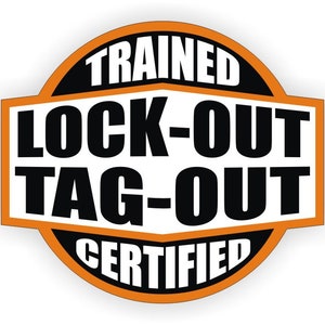 Lock-out Tag-out Electrician Hard Hat Sticker | Lockout Tagout ...