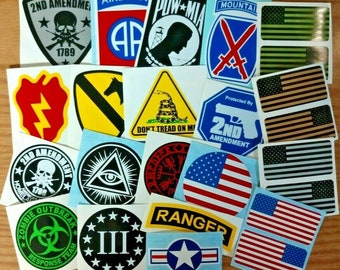 25th Infantry Hard Hat Decal Sticker Army Military Division Motorcycle Helmet 