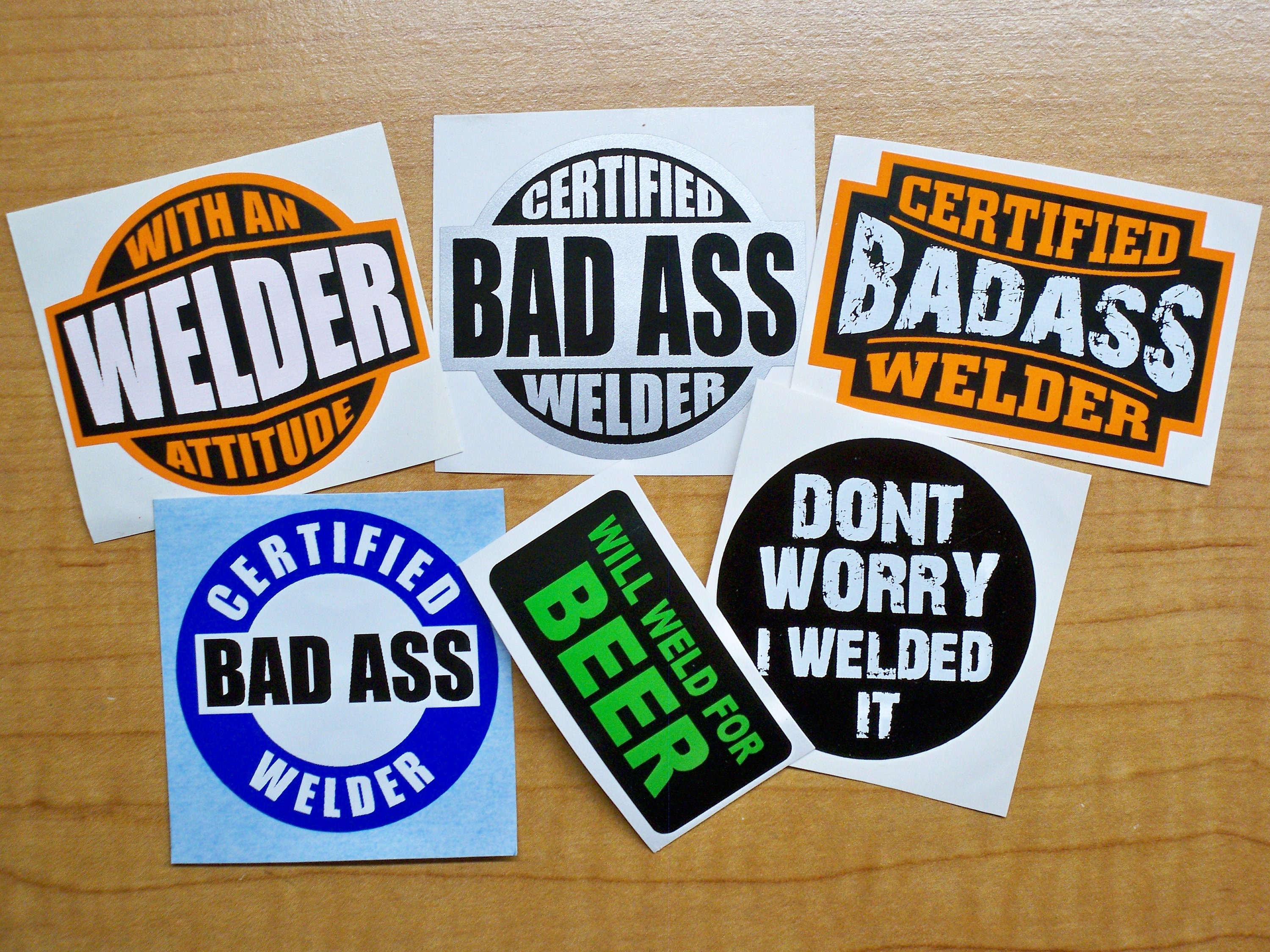 Funny Helmet Stickers in Welding Equipment & Accessories