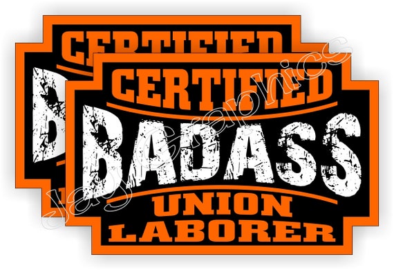 Funny AHOLE Hard Hat Helmet Sticker \ Gag Foreman Safety Laborer Decal Silver