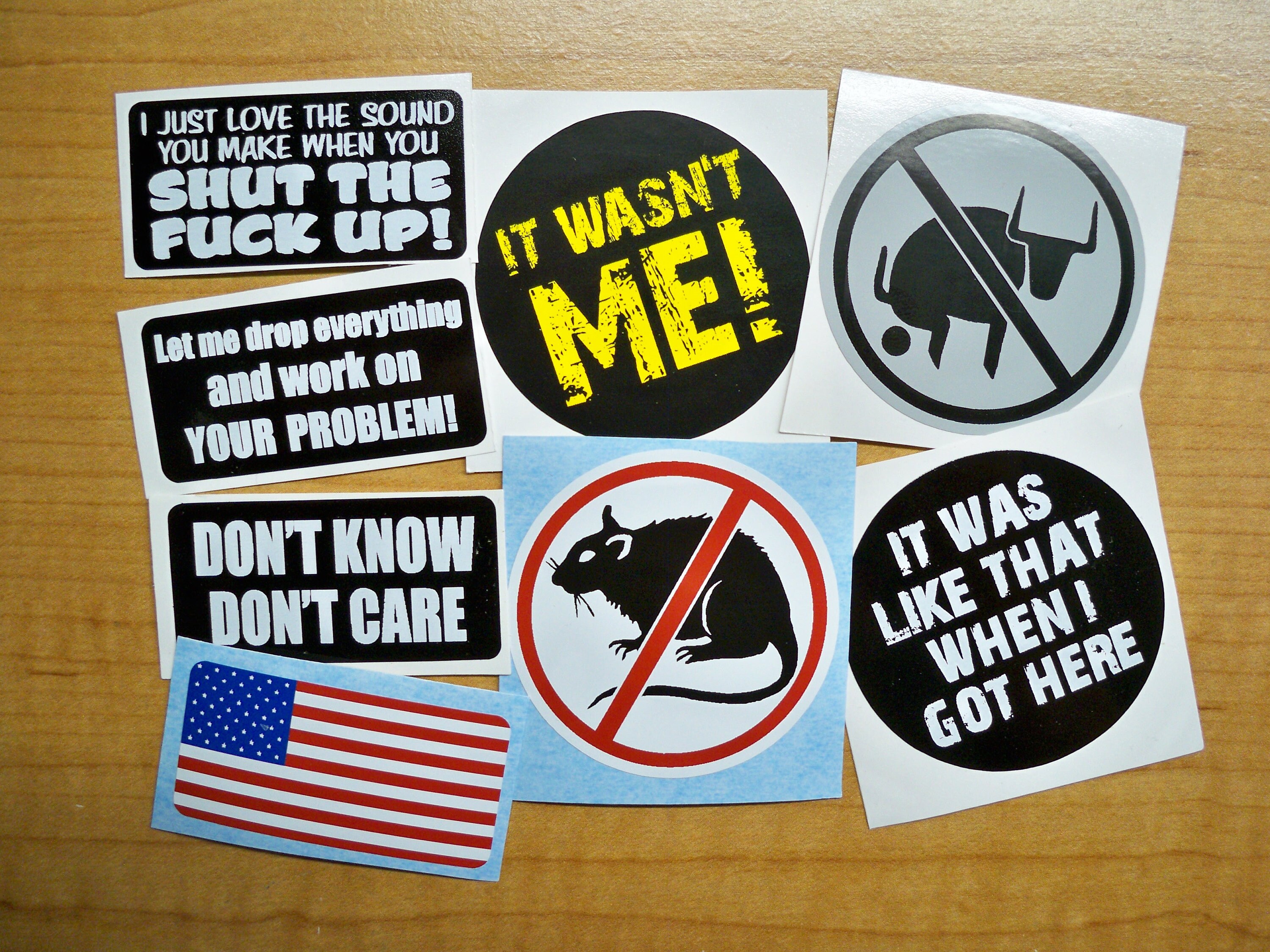 thumbnail image 2 of Funny Gynecologist 1x2 Inch Vinyl Hard Hat Stickers – Laborer Foreman Helmet Decals 2 of 5