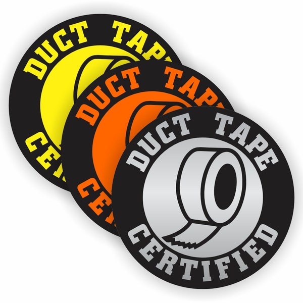 Vinyl Duct Tape Sticker Etsy