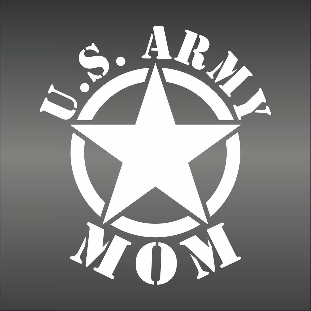 US ARMY Mom or Dad Vinyl Car Window Decal / Truck SUV Bumper Etsy