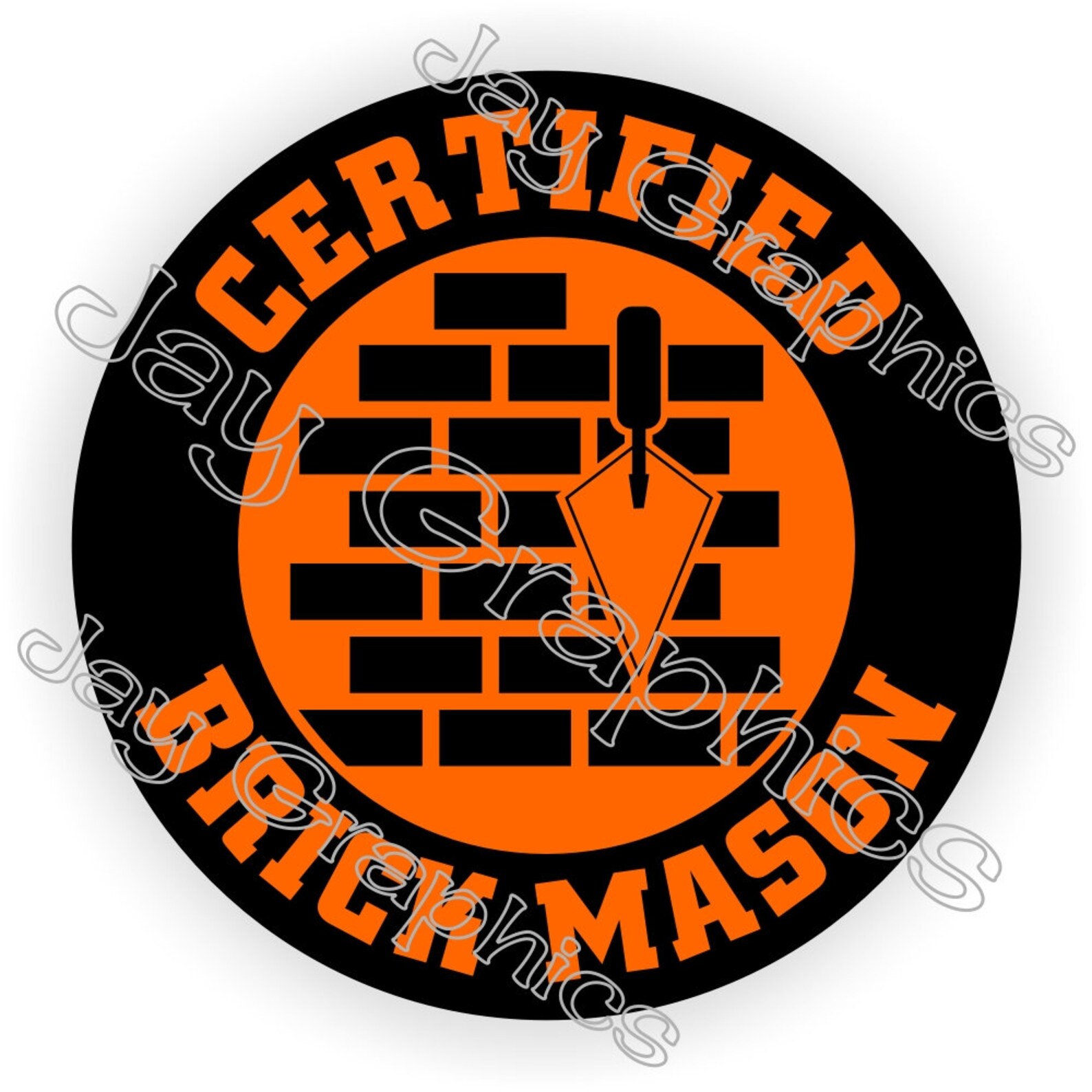 Certified BRICK MASON Hard Hat Sticker / Safety Welding Welder | Etsy