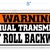 Warning MAY Roll BACKWARDS Funny Bumper Sticker Vinyl Manual ...