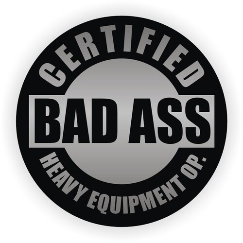 HEAVY EQUIPMENT OPERATOR Street Sign Tractors Crane Bulldozer Etsy