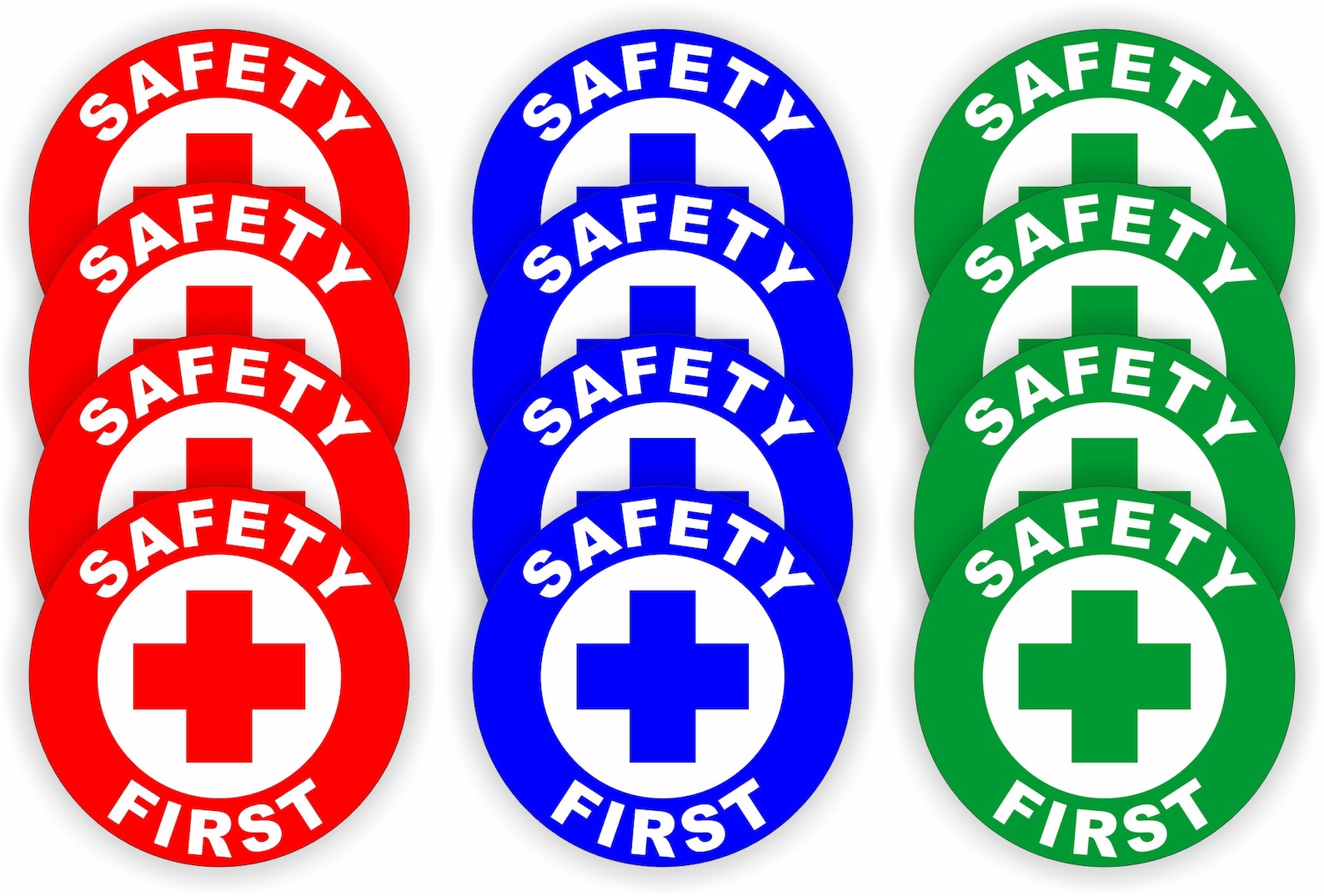 Security First Sticker 12 Pack SAFETY FIRST Vinyl Hard Hat Stickers Motorcycle | Etsy