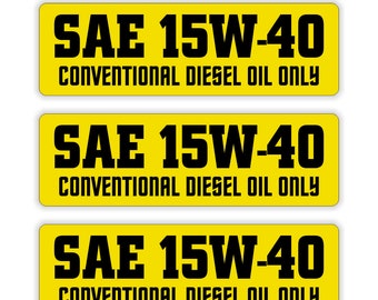 6 Adesivi In Vinile 'Solo Olio Bar' – Etichette Lubrificante Per Motosega, Multiuso, Bulk - Foto 3