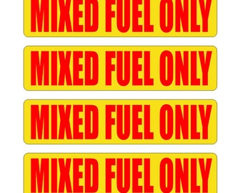 V01 50:1 2-cycle Ol Fuel Mx Rato Stcker Decal Chan Saw Weed
