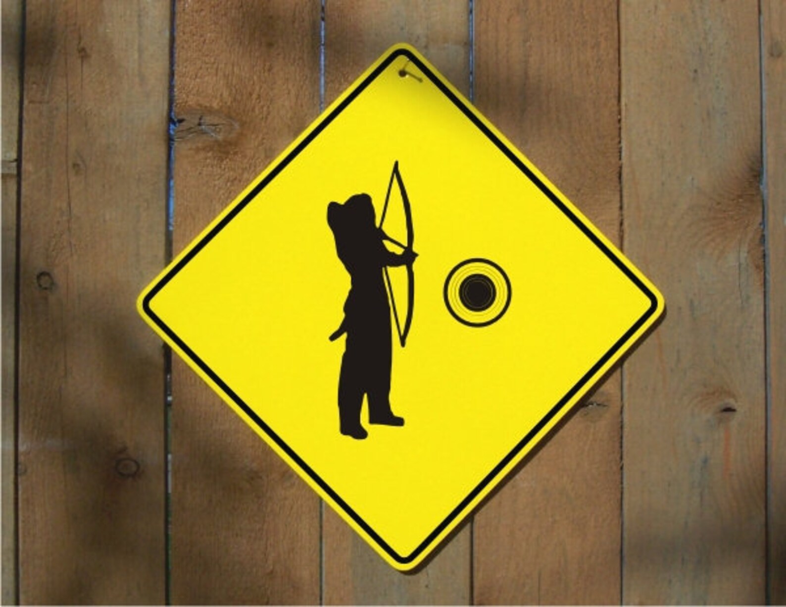 ARCHERY Novelty Sign Cute 12x12 Plaque for Home Garden Etsy