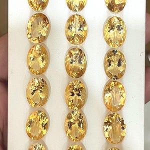 44.90カラット天然レモンクォーツ：ティアドロップルース