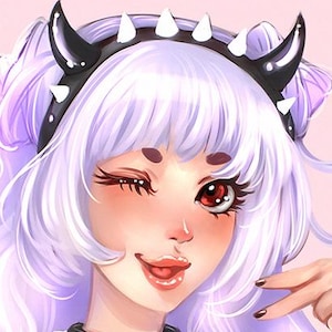 Custom Digital Art Commission - Simple Color for Icons, Portraits, Pinups and Character Illustrations