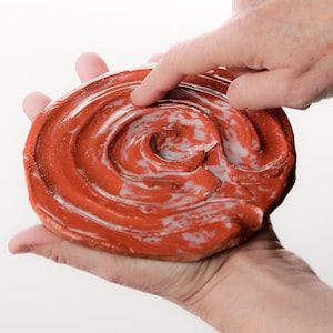 Ceramic Finger Labyrinth - Natural Clay