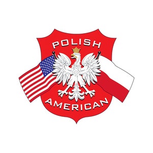 Polish American For T-Shirt,Toddler's T-Shirt,Sweatshirt Hoodie,Long Sleeve Tee,Crew Neck Sweatshirt And Tote Bag - Digital Graphic Design