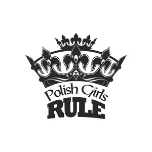 Black Polish Girls Rule For T-Shirt,Sweatshirt Hoodie,Long Sleeve Tee,Women's T-Shirt And Crew Neck Sweatshirt