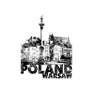 Light Background Garment Warsaw, Poland For T-Shirt,Sweatshirt Hoodie,Long Sleeve Tee,Women's T-Shirt And Crew Neck Sweatshirt