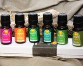 Essential Oils Set for Aromatherapy 100 Natural Pure How to give you body and soul extra life energy