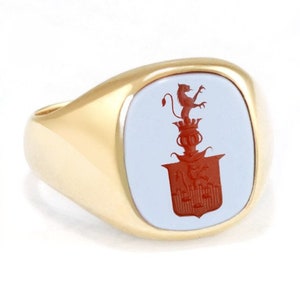 Polish signet ring sale