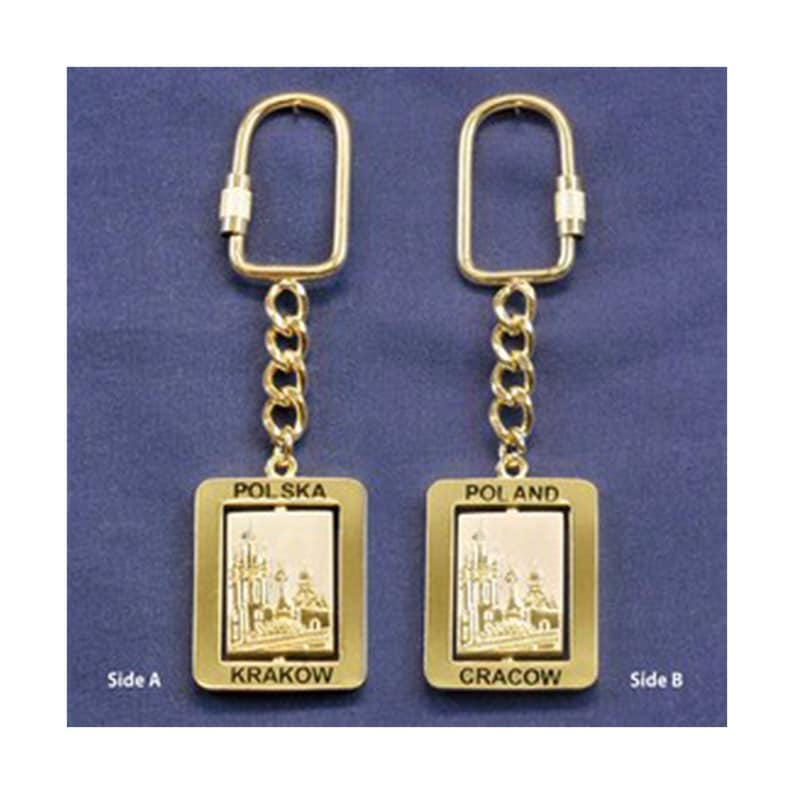Spinner Keychain St Krakow Mary/'s Church Steeples