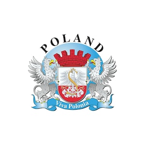 Vestuário de cor clara da Viva Polonia para camiseta, moletom com capuz, camiseta de manga comprida e sacola
