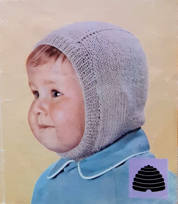PDF Pattern Balaclava Knitted Hat for Children Up to 18 Months, Baby Girl  Boy Hat PDF Knitting Pattern Kids Balaclava Hat Digital Pattern