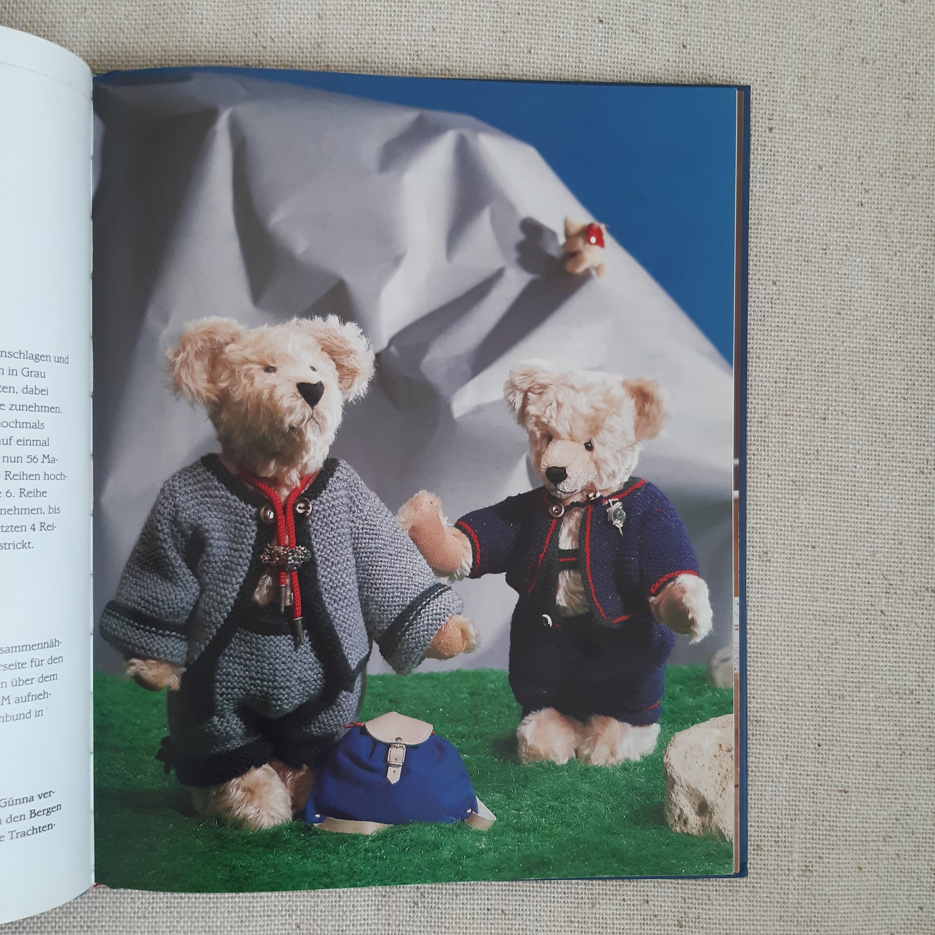 Teddy Bear Clothes Knitting Patterns Book by Designer Helga Etsy UK