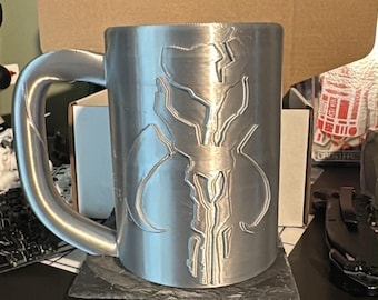 Star Wars Inspired Mandalorian Mug Kozy – 3D Printed Beverage Sleeve | "This Is The Way"