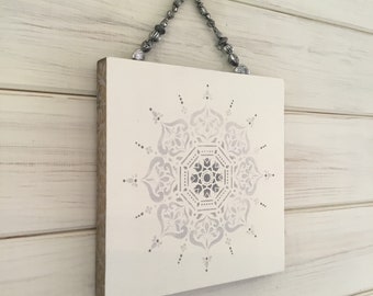 Silver home decor | Etsy