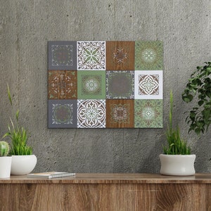 Neutral home decor in Earth tones - Original wall art