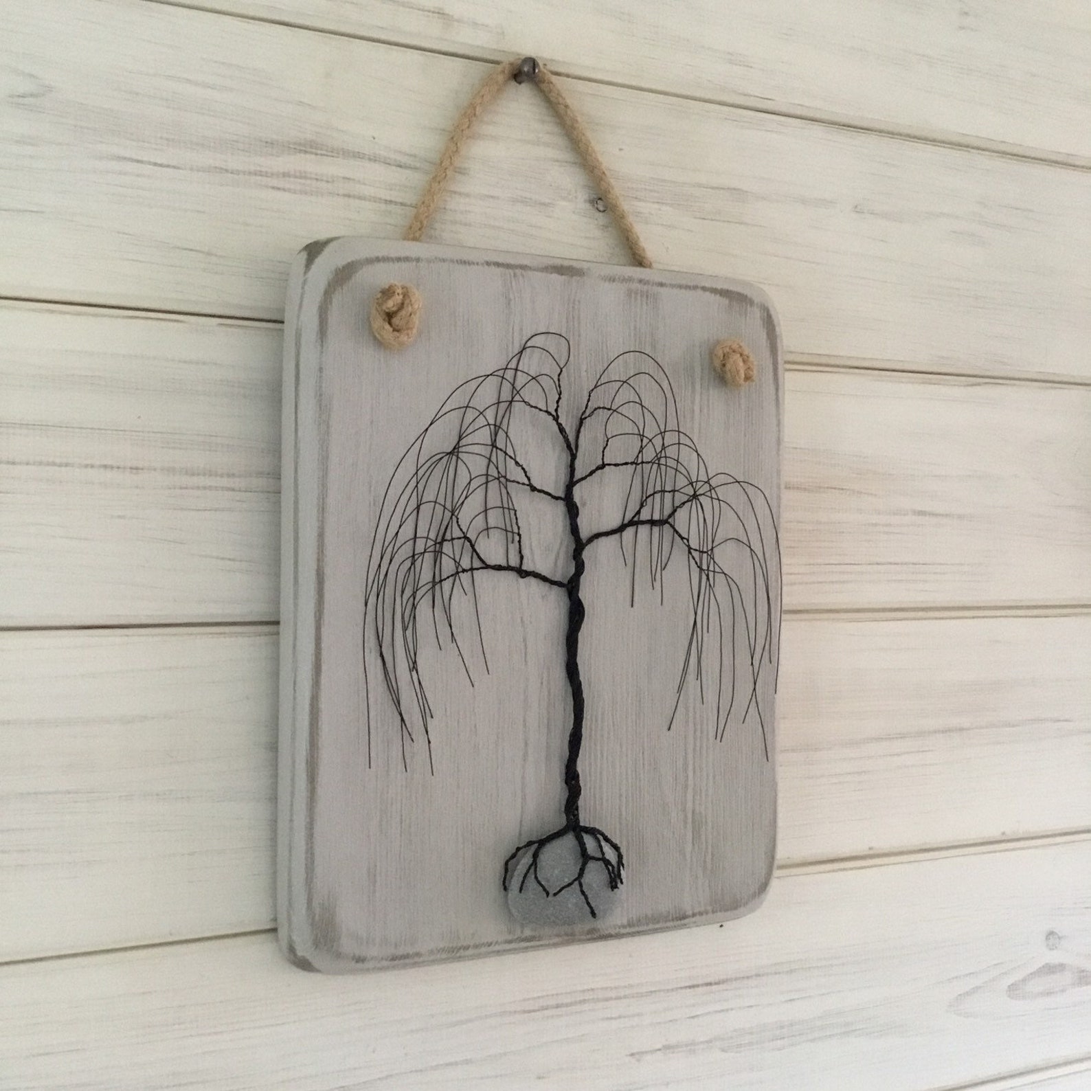 Wire weeping willow tree great gift for 9th wedding Etsy