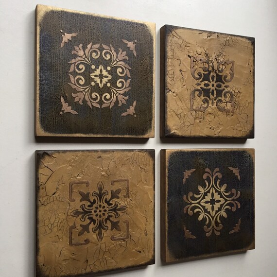 New Indian Decor In Black And Gold Wood Wall Art Textured Paintings Antiqued Hangings - Wooden Wall Art Decor India New Indian Decor In Black And Gold Wood Wall Art Textured Paintings Antiqued Hangings - Wooden Wall Art Decor India