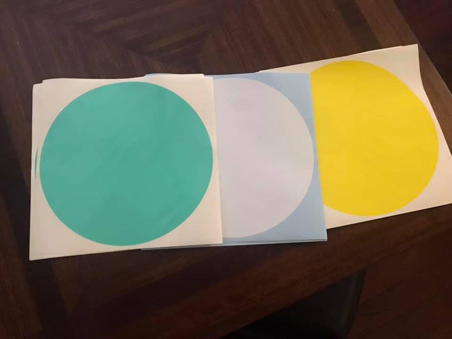 Dry Erase Table Dots Etsy