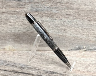 The Gatsby-antique silver, Father's Day Gift, handmade pen, teacher's gift pen, gift pens, desk pen, office gift, office pen, birthday pen.