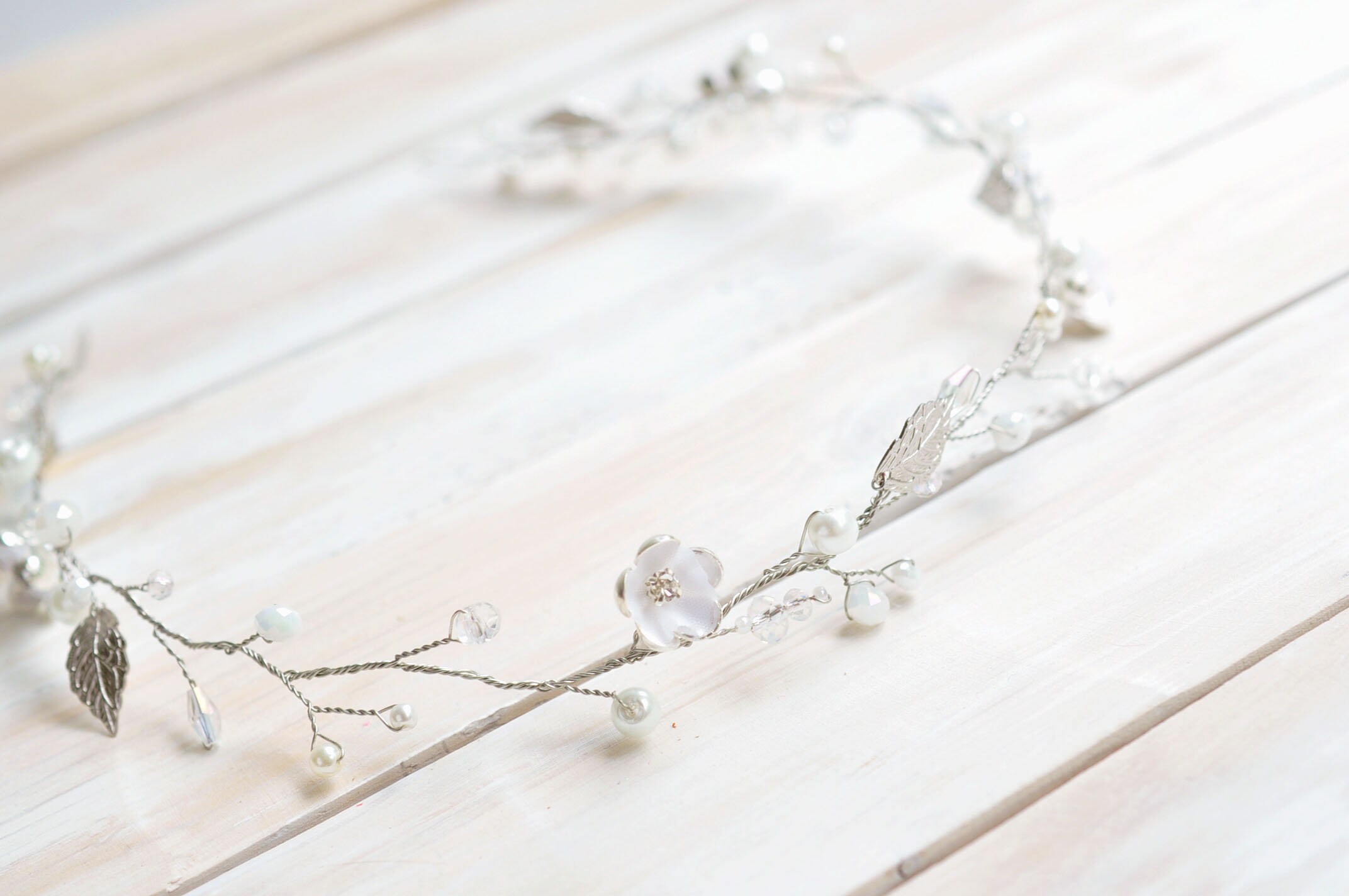 bridal vine headpiece