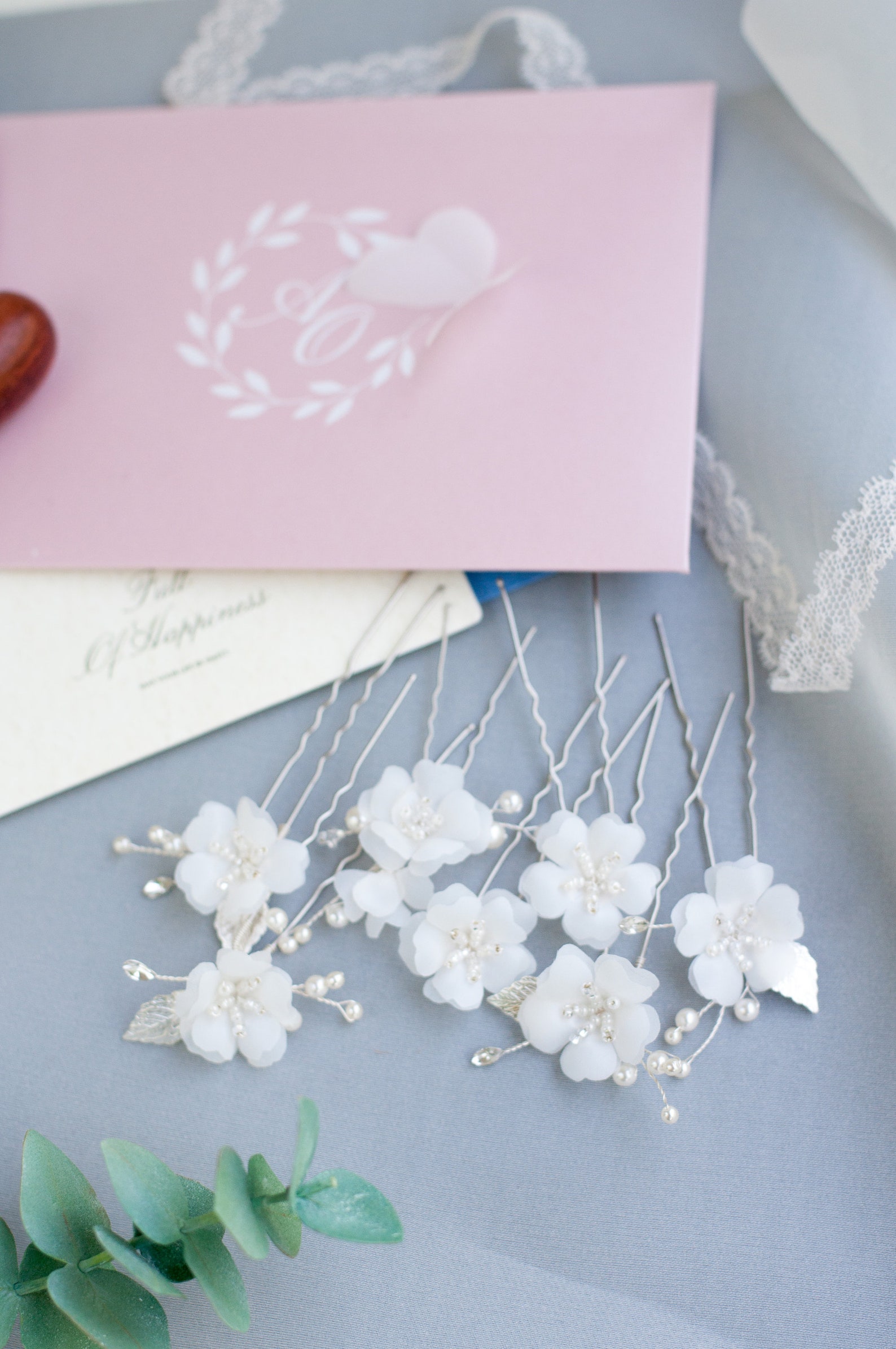 Floral Hair Pins Gold Hair accessories Pins Bridal hair pins Etsy