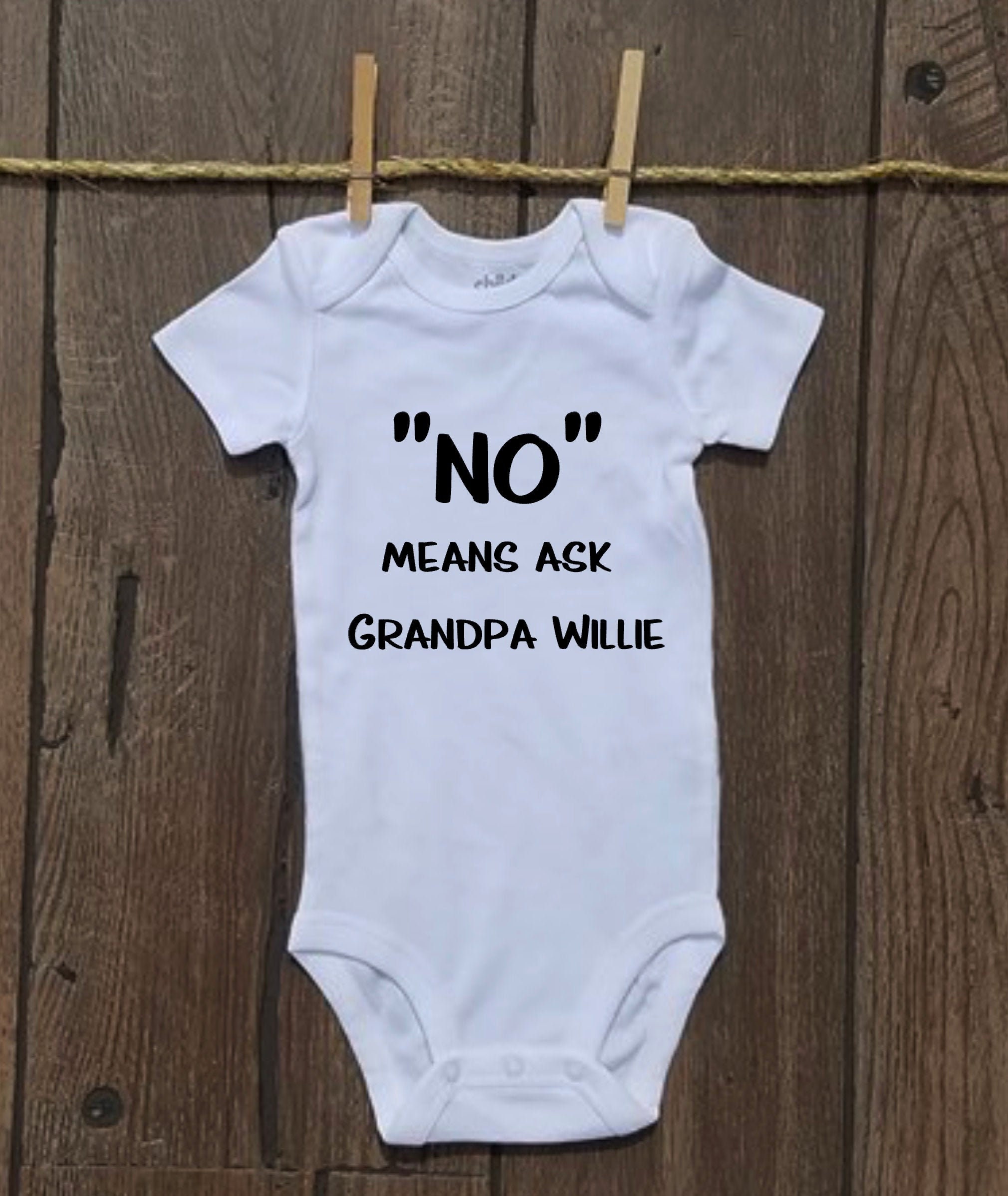 Gift from Baby to Grandpa Personalized Birthday bodysuit for Grandpa Personalized Happy Birthday Grandpa Onesie\u00ae with Name