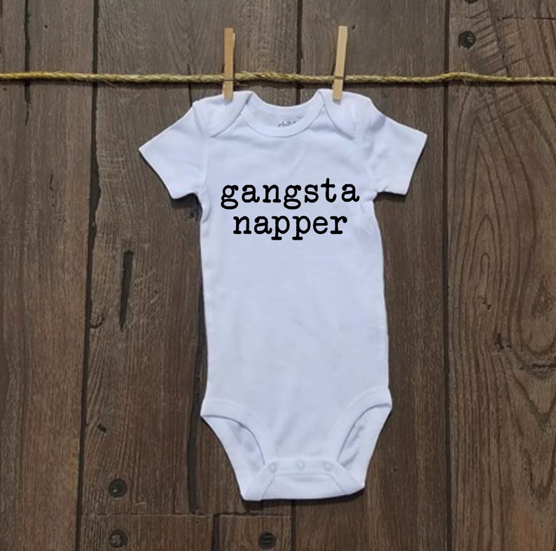 gangsta napper onesie