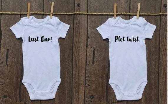 plot twist onesie