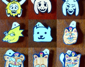 Amuletos de Undertale