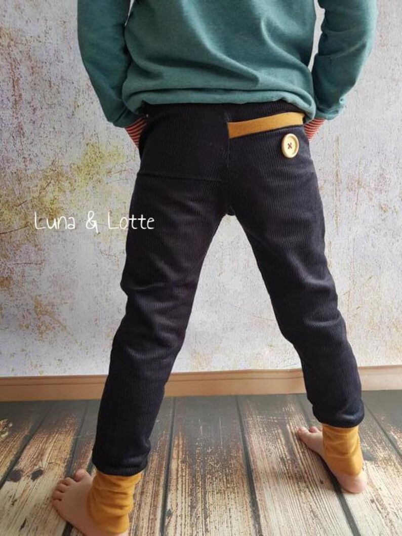 Price from 45.95 Euro Corduroy pants pants blue mustard so cool 74-152 widecord button pants Waldorf kids mustard colors cord Waldorf boys