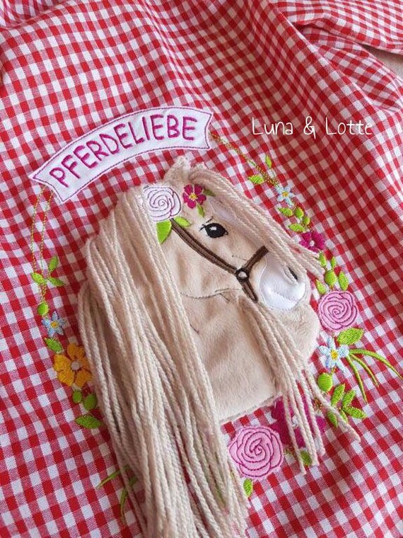 red and white checkered dress