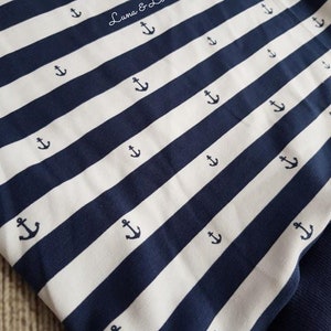 Ahoi Anchor Raglan Camisa azul blanco Talla 50 134 imagen 7