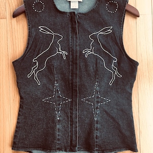 Spring Tide Denim Vest