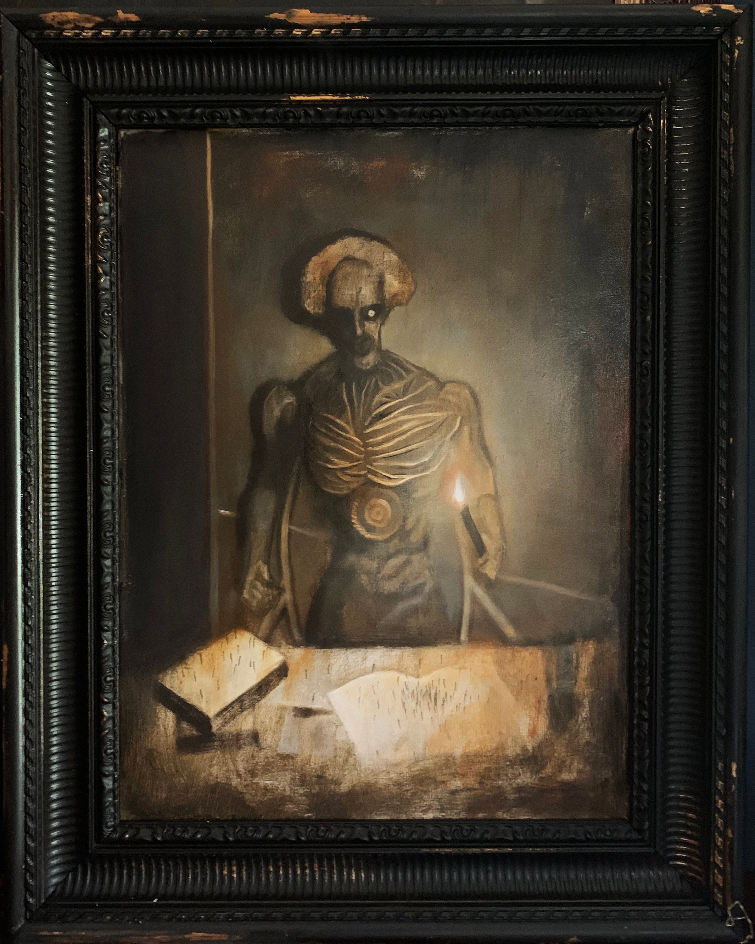 RE7: Clown Puzzle - Oil Painting - Etsy