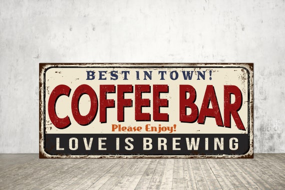 Coffee Sign Coffee Signs Vintage Style Coffee Sign Cafe Sign Etsy Coffee Sign Coffee Signs Vintage Style Coffee Sign Cafe Sign Etsy
