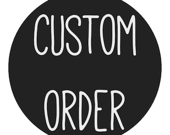 Custom order for sketch