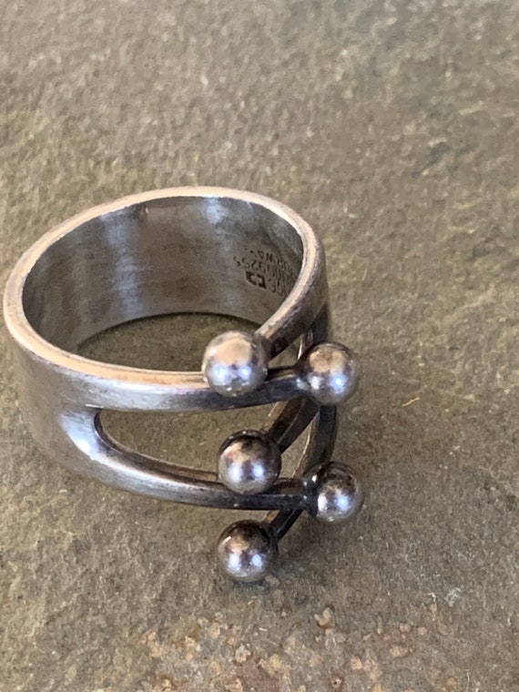 Anna Greta Eker Jester Norway Sterling Silver Ring
