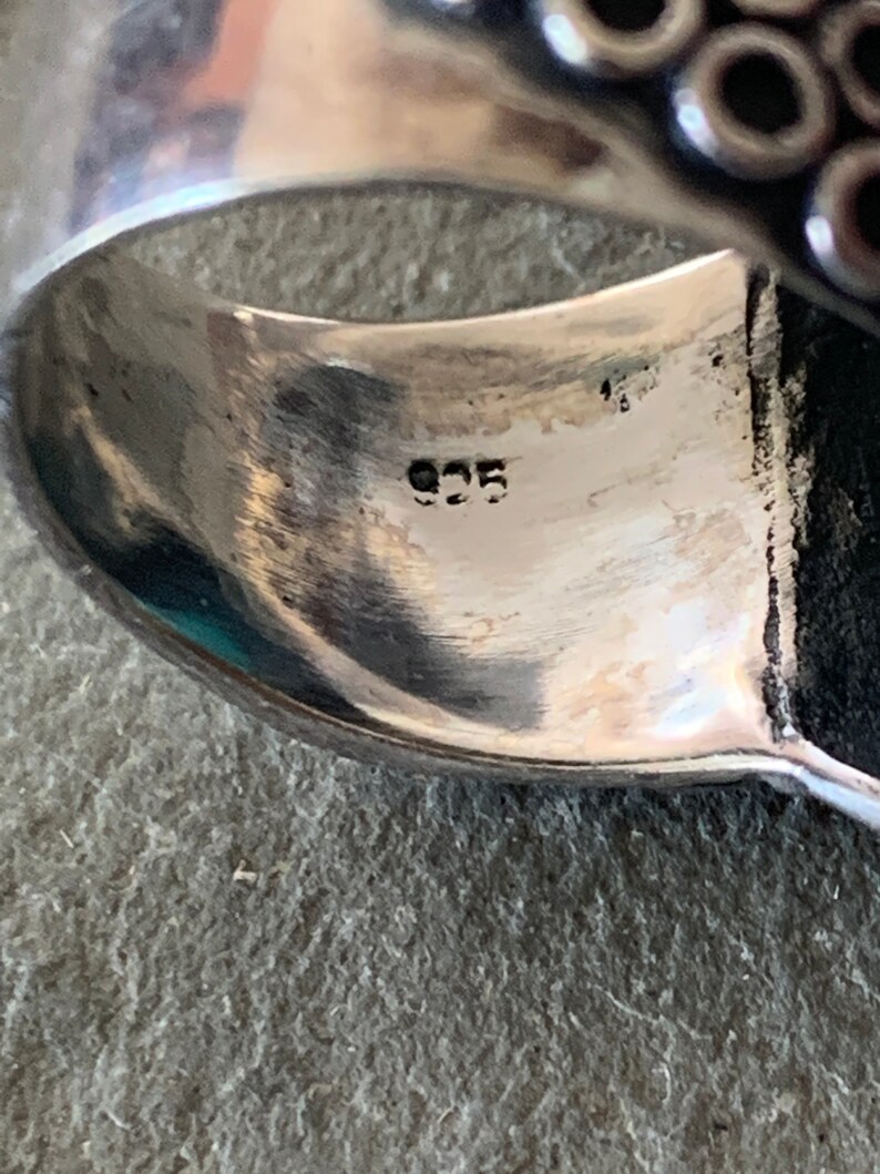 Vintage Turquoise and Sterling Silver Ring